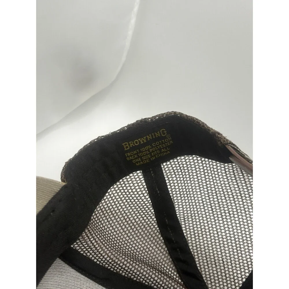 Browning Timber Wax Mesh Snapback Cap Loden #308120841